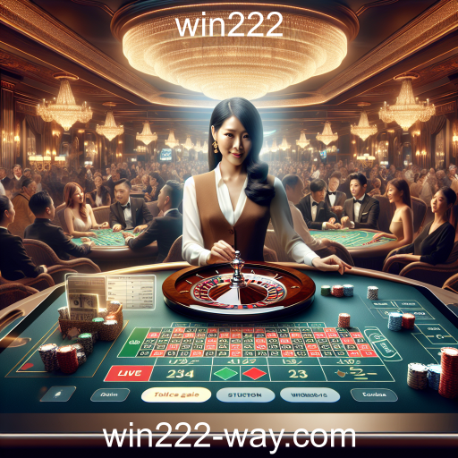 Experiência Imersiva no 'Casino ao Vivo' do win222